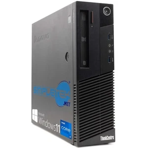 Lenovo M83 SFF i7 WIN11 16GB 480GB Desktop-Computer Desktop RS232 Leser Dvd-Rw - Zdjęcie 1 z 4