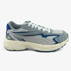 PUMA Teveris G Blue Horizon Feather Gray Mens Spikeless Golf Shoes - Picture 1 of 6