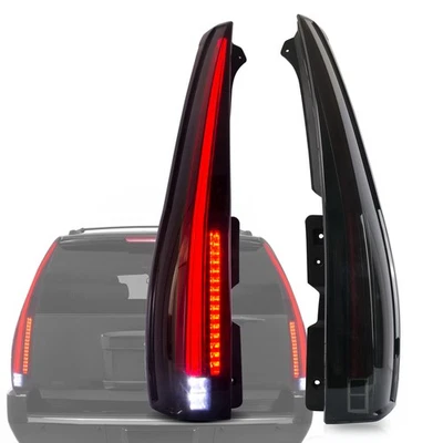 2*VLAND Full LED Rear Tail Lights For 2007-14 Cadillac Escalade/ESV - Image 1 of 4