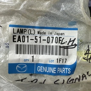 Mazda EA01-51-070F LH Turn Signal W/Lamp 1992-95 Mazda MX3 NOS - Picture 1 of 11