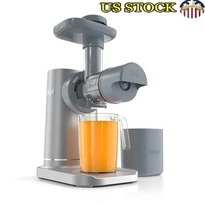 Cold Press Juicer Non-Stop Juicing Pulp Control Easy Clean Powerful Motor New - Image 1 of 4