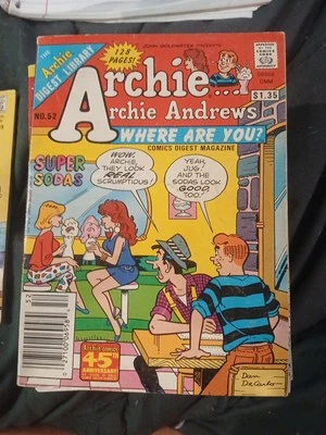 The Archie Digest Library Archie Andrews Where are You? NO.52 Archie Comics - Image 1 of 2