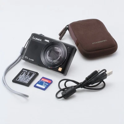 【MINT】Panasonic LUMIX DMC-SZ9 Compact Digital Camera 10X 17.5 MP Black - Image 1 of 4