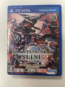Phantasy Star Online 2 Paquete Especial PS Vita Juego Japonés Usado - Imagen 1 de 3