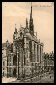 Postcard Sainte-Chapelle, Paris, France - Picture 1 of 2