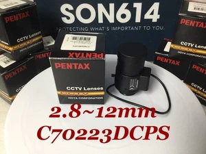 Lente CCTV PENTAX C70223DCPS con 2,8-12 mm Varifocal F 1,4 1/3” DC Auto Iris CS ¡NUEVO! - Imagen 1 de 12