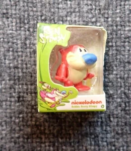 Nickelodeon Stimpy - Stimpson J Cat Miniatur 3/4" groß Bobble Booty Box - Bild 1 von 6