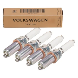 4 Candele Accensione Originali VW Golf VIII Polo VI T-Roc Tiguan 2.0 GTI TSI R - Imagen 1 de 4