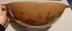 Pyrex Early American Set of 4 Nesting Mixing Bowls 441-442 No Chips - Picture 1 of 8