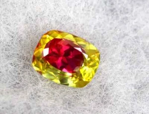 Natural Sapphire (Pitambari) 16.02 Ct Cushion Shape Certified Loose Gemstone - Picture 1 of 6