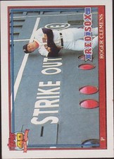 1991 Topps Roger Clemens #530 Boston Red Sox Baseball