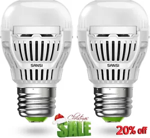 2X Dusk to Dawn Led Outdoor Light Bulb 60W Equiva Energy Efficient 8W 5000K 800L - Picture 1 of 13