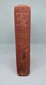 Memoirs Of My Life And Writings - Edward Gibbon: 1900 1st Ed, Hardback - Imagen 1 de 12