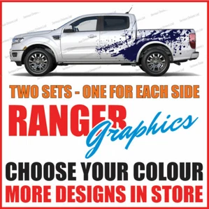 Ford Ranger graphics stripes decals stickers F-150 offroad pickup truck 4x4 fr40 - Picture 1 of 2