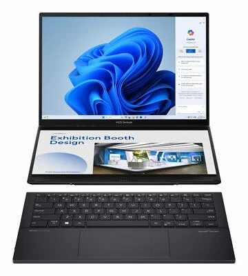 Asus Notebook 2 in 1 14" OLED Touch U7 16/1 TB W11 Zenbook Duo UX8406MA-PZ286W - Immagine 1 di 4