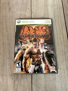 Tekken 6 (Microsoft Xbox 360 NTSC USA 2009, NAMCO) w/ Manual + Free Tracked Post - Picture 1 of 11