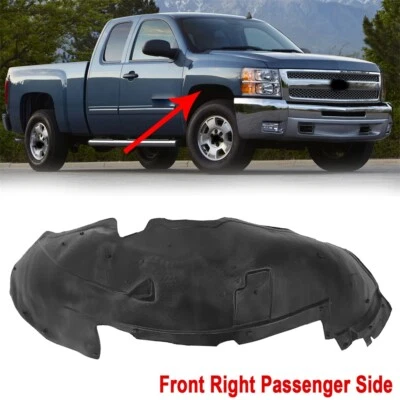Fender Liner For 1999 2000-2007 Chevrolet Silverado 1500 Front Passenger Side Foto 1 de 4