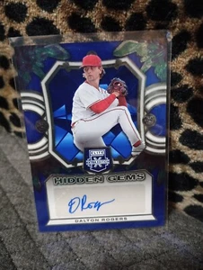 A3 2023 Panini Elite Extra Edition Dalton Rogers HG-DRG Hidden Gems Auto - Picture 1 of 2