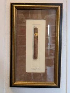 Framed Charles Leonard La Gloria Cubana Cigar Hand Signed Framed Etching Cuban - Picture 1 of 7