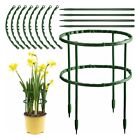 15.5×25cm Plant Stakes Garden Half Round Plastic Stand Cage Stand Frame Support