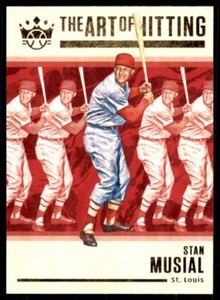 Stan Musial 2021 Panini Diamond Kings The Art of Hitting Card #AOH-4 St. Louis