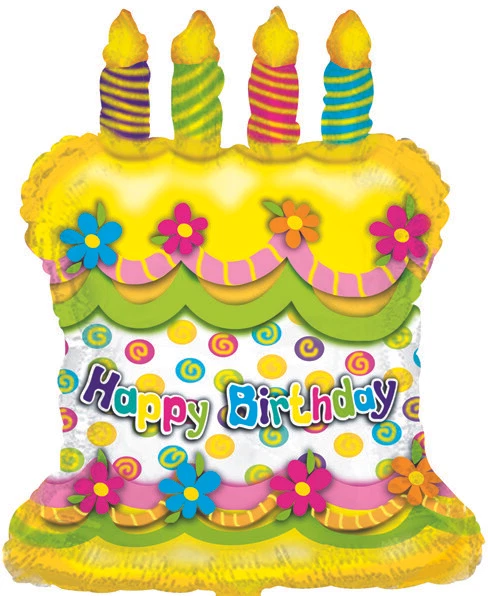 Balões de festa de feliz aniversário Donuts cupcakes doces bolo doces 18" folha Mylar - Imagem 1 de 1