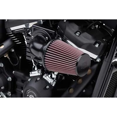 COBRA 1010-3128 606-0101-06B-SB Cone Air Intake - Black - Touring/Trike - Image 1 of 2