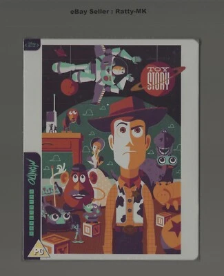 DISNEY PIXAR'S TOY STORY - UK EXCLUSIVE MONDO ARTWORK BLU RAY STEELBOOK - NEW - Image 1 of 4