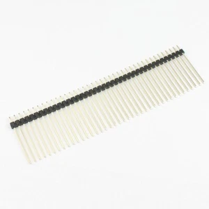 5Pcs Gold Plated 2mm 2.0mm Pitch 40P 40 Pin Header Single Male Straight L= 21mm - Picture 1 of 4