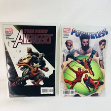MARVEL Powerless PSR 2  &  6  New Avengers #2 (Feb 2005, Marvel)