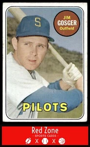 1969 Topps - #482a Jim Gosger VG - Picture 1 of 2
