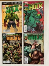 4 x Marvel Incredible Hulk Comic Books (2009 - 2011) Very Good Condition