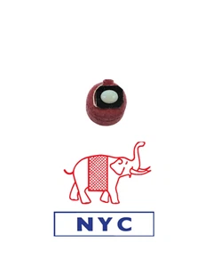 Cabochon Ovale in Opale Simboli e Forme 187 NEW YORK COLLECTION (MI) - Foto 1 di 2