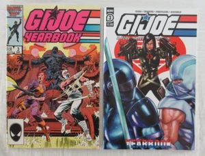 G.I. Joe Yearbook #3 Set of 2 Marvel Comics 1987 Vintage & IDW 2021 Reprint - Imagen 1 de 8