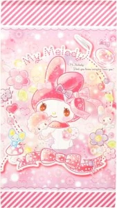 Noren workshop my melody tapestry poster width 85 x length 150cm Sanrio - Picture 1 of 7
