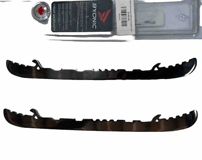 BYONIC Blacksteel [288mm] Fits BAUER LSEdge Ice Hockey Skate Steel Runner Blades - Image 1 of 4