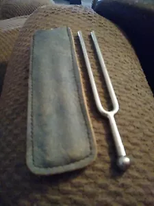A 379.3 Tuning Fork Metal Ball End Germany Music Tuner Instrument Pitch Musician - Picture 1 of 8