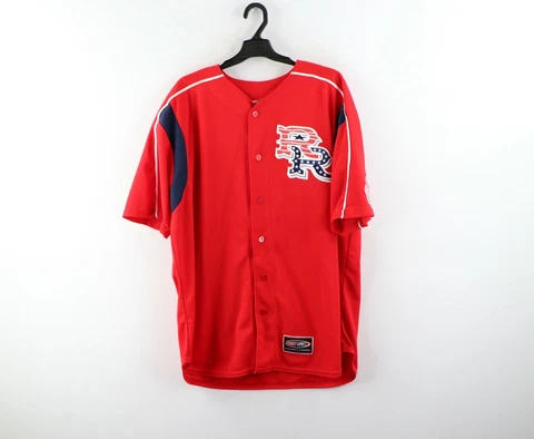 Autographed Round Rock Express Minor League Baseball Jersey Pro Cut Red Flag 48 Cover