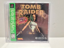 Tomb Raider Playstation 1, PS1 Greatest Hits Tested Authentic demo variant