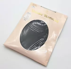 Vivienne Westwood Glitzer Strumpfhose Orb Stickerei Pantyhose schwarz wunderschön - Bild 1 von 7