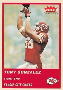 2004 Fleer Tradition #175 Tony Gonzalez Kansas City Chiefs HOF