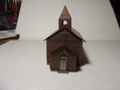 N Scale Old West Small Church Kit 3D Printed TA17 - Image 1 of 4