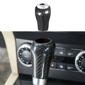 Fit For Benz G-Class 2009-2011 Dry Carbon Fiber Inner Gear Shift Knob Cover Trim - Picture 1 of 10