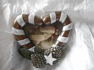 Genesis Fine Arts Christmas "CANDY CANE HANGING FRAME" MM038 BNIB - Picture 1 of 8
