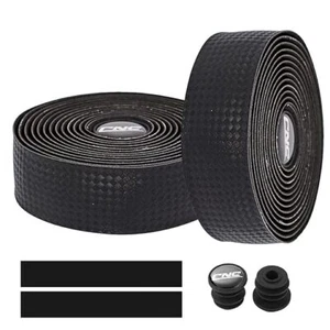 2 Pcs Road Bike Cork Handlebar Wrap Tape Bicycle Bar Tape with End Plugs - Picture 1 of 4