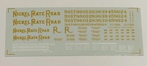 UNBRANDED (MANLICK) HO DECAL-NICKEL PLATE ROAD STEAM LOCO-DULUX-SHEET 4-1/2” L - Picture 1 of 1