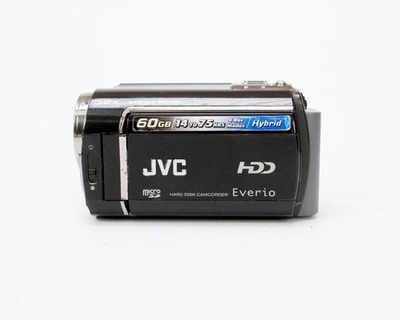JVC GZ-M465BU Everio Standard Definition Camcorder (Black) 60GB Hard Disk - Image 1 of 4