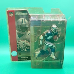 McFarlane Sports Picks Emmitt Smith NFL Series Dallas Cowboys Action Figure Blue - Picture 1 of 8