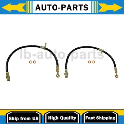 2x Mangueira de freio dianteira para 2003 2004 2005 2006 Subaru Baja 2.5L - Imagem 1 de 4