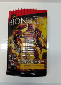 LEGO Bionicle 8979 Glatorian Malum, Complete Set, Very Good Condition